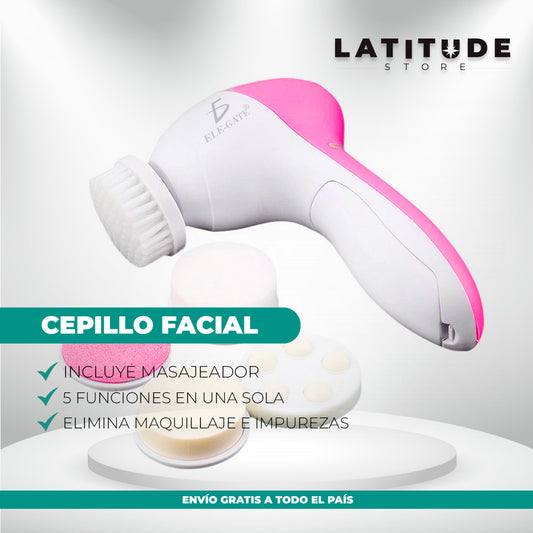 CEPILLO MASAJEADOR FACIAL 5 EN 1