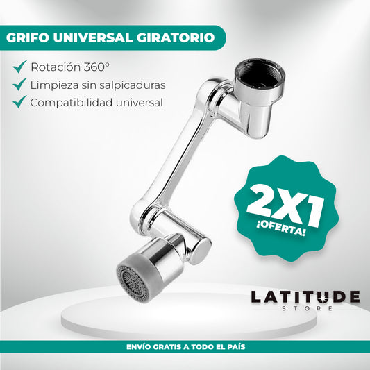 GRIFO UNIVERSAL GIRATORIO 180° - OFERTA ESPECIAL 2X1